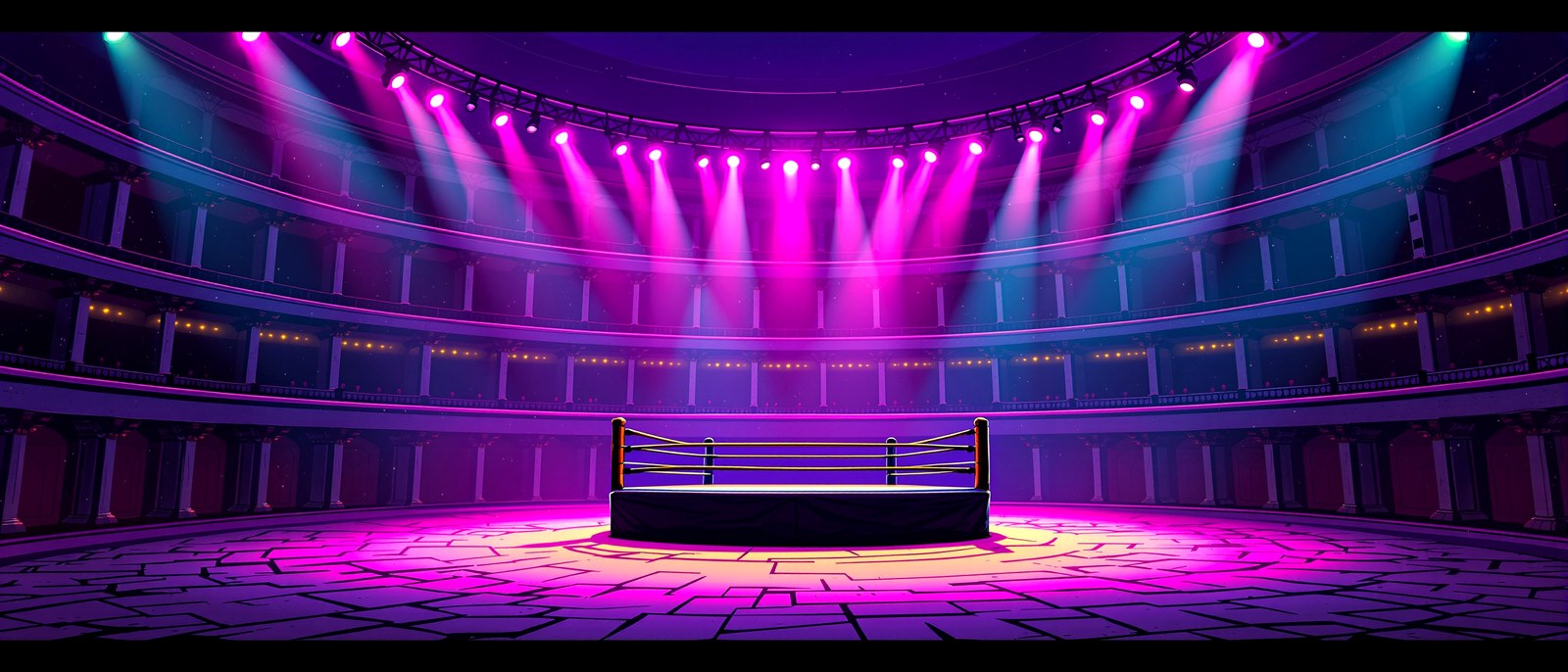 Empty arena